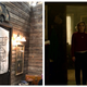 From left: a look at the entrance to Ambrose’s attic, and Sabrina standing inside.